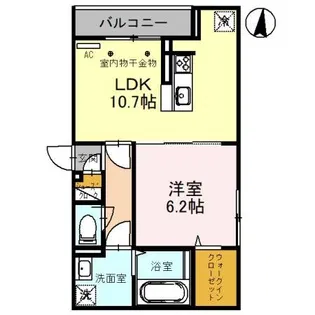 レイク・エスポワ【3階】の間取り