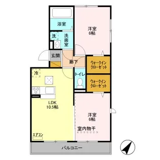 CHコート【1階】の間取り