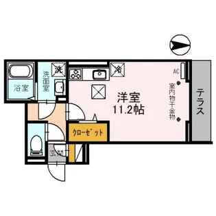 K.LAGOON【1階】の間取り