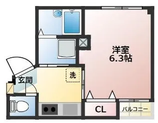 LE SOLEIL【2階】の間取り