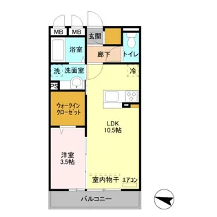 ステラタウン スピカ【2階】の間取り