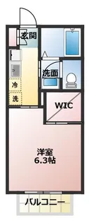 シャモニー C【2階】の間取り
