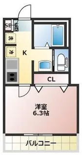 Cassolo北越谷I【1階】の間取り