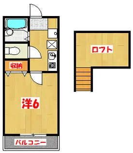 第27アベニュー【2階】の間取り