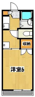 シャルマン越谷 B【1階】の間取り