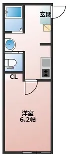 キャメル南越谷5【2階】の間取り