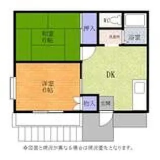 メゾン花田【2階】の間取り