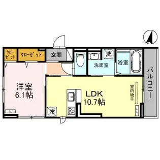 Cerisier II【2階】の間取り
