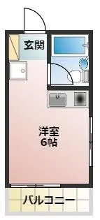 マルショウハイツ【2階】の間取り