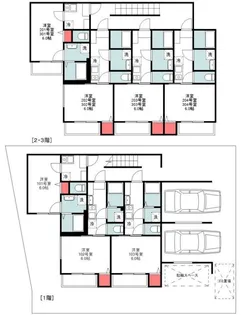 ラウレア北越谷II【2階】の間取り