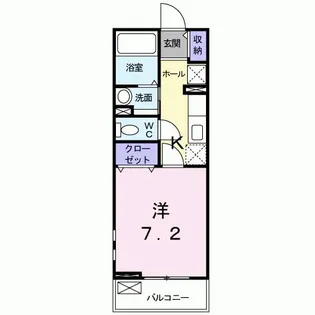フィオーレ【2階】の間取り
