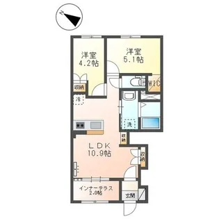 Moka【1階】の間取り