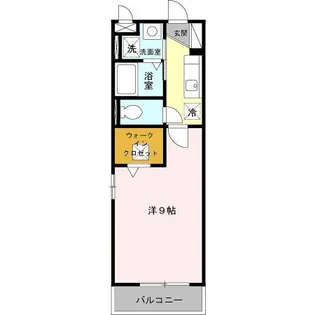 エクレール宮本【2階】の間取り