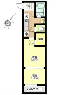 SGクレスト越谷大沢【1階】の間取り
