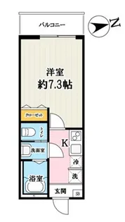 コスモアルカディア3【2階】の間取り