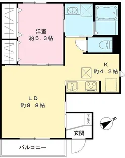 FUKUEI(フクエイ)【1階】の間取り