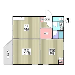 ピッコロ・イソーラ【3階】の間取り