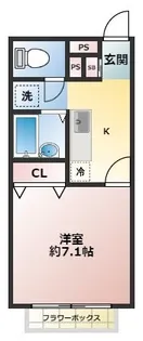 プレジール K【1階】の間取り