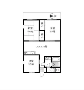 メゾンラフォーレII【3階】の間取り