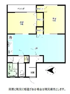 スターハイツ蒲生【5階】の間取り