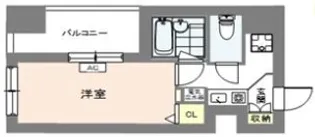 アンセラジオ新越谷【2階】の間取り