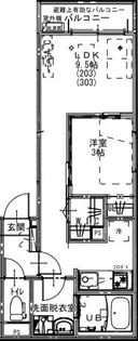 KEIAI RESIDENCE せんげん台IV【2階】の間取り