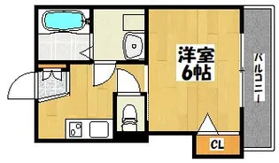 パークテラス越谷【1階】の間取り