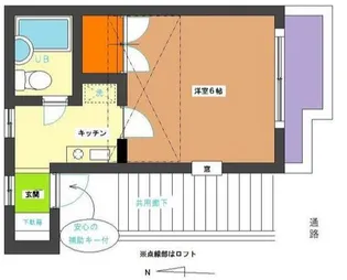 アネックスSK【1階】の間取り
