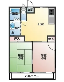 グランドハイム秋元【2階】の間取り