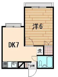 ラフォンテ越谷【4階】の間取り