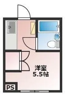 タカラマンションB館【6階】の間取り