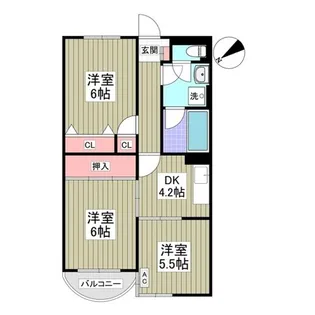 PURE GOLD【2階】の間取り