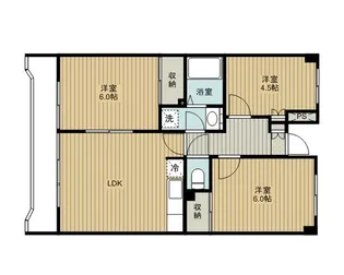 ビューラー千間台【1階】の間取り