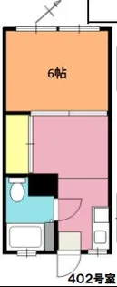 ハピネスマンション【2階】の間取り