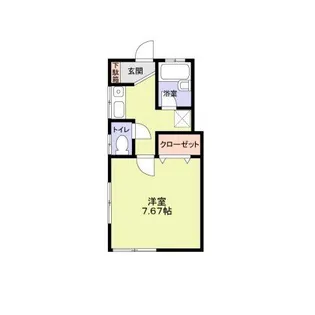 ベルビュー千間台【1階】の間取り
