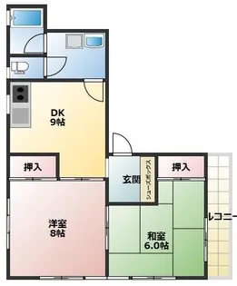 栗田ビル【3階】の間取り