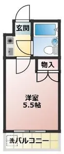 ジュネパレス蒲生第一【2階】の間取り