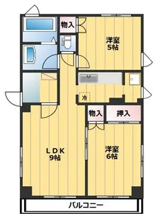 アメニティープラザ壱番館【3階】の間取り