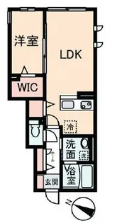 シャルマン【1階】の間取り