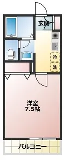 Flora Palace【2階】の間取り