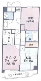 シャンノール【4階】の間取り