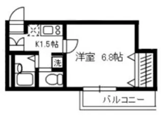 セレ高砂【2階】の間取り