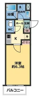 メゾン・ドゥ・アッシュ越谷【1階】の間取り