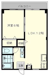 α-NEXT北越谷第4 2番館【3階】の間取り