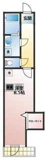 グランテラスせんげん台【2階】の間取り