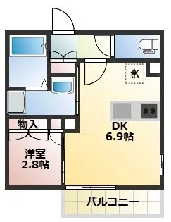 My Style 一ノ割【2階】の間取り