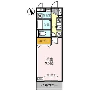 シャルム【1階】の間取り