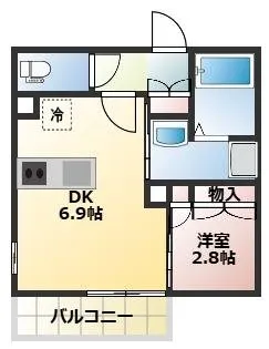 My Style 一ノ割【1階】の間取り