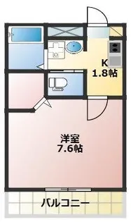 Palazzo Speranza【3階】の間取り