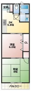 レポーマンションI【2階】の間取り